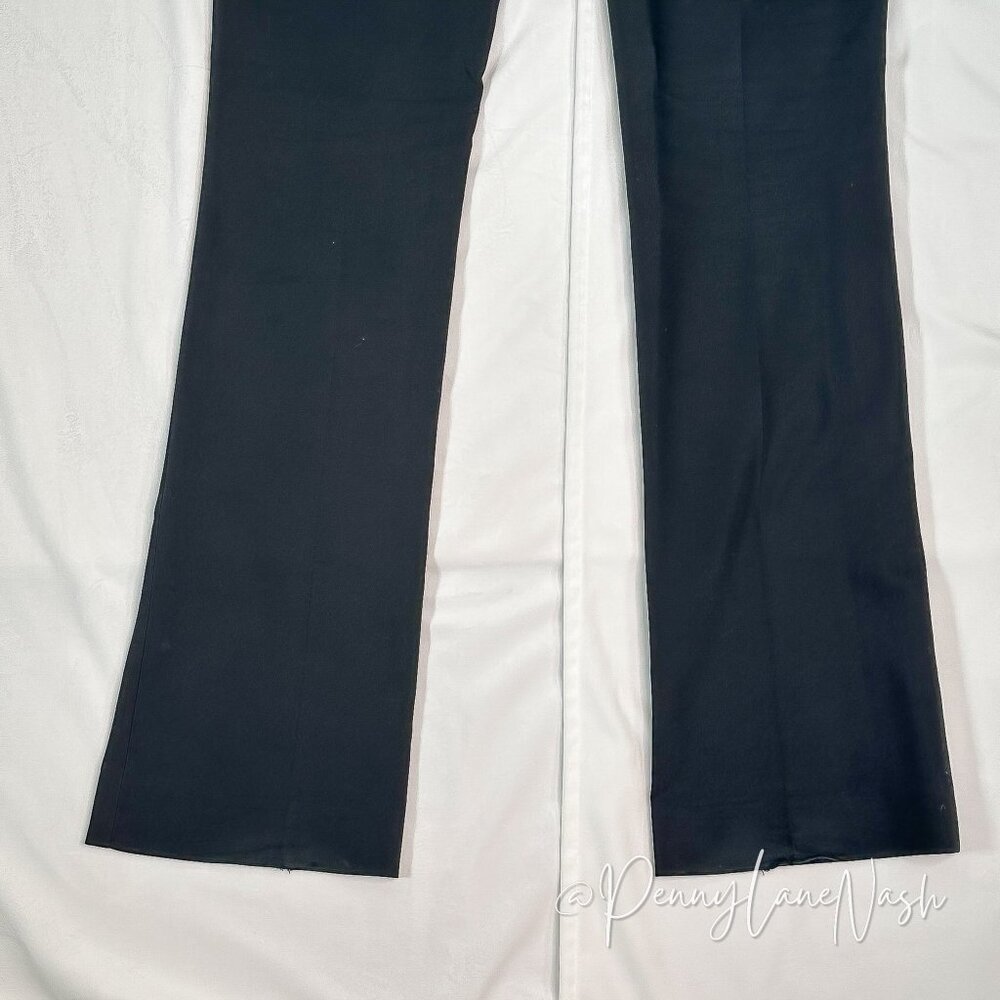Express Columnist Barely Boot Trouser Pants Size 0R Black - Picture 10 of 13